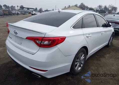 2016 Hyundai Sonata z USA, uszkodzony, nr VIN 5NPE24AF0GH396048